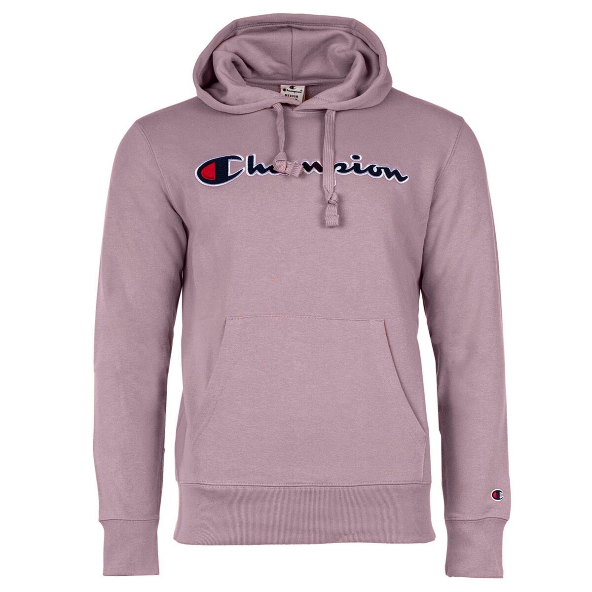 Champion Herren Hoodie - Sweatshirt, Pullover, Kapuze, Logo, einfarbi