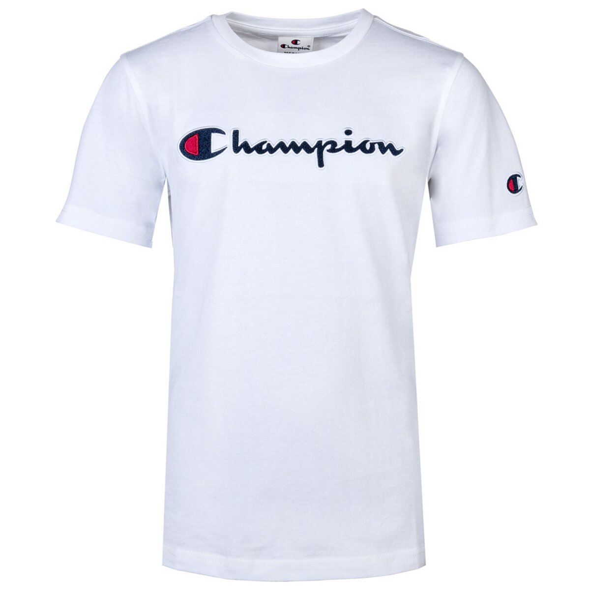 Kinder Unisex Rundhals, - Oberteil, Logo,, € 23,95 T-Shirt Baumwolle, Champion