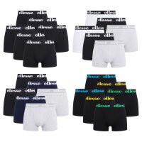 ellesse Mens Boxer Shorts HALI, 3-pack - Fashion Trunks,...