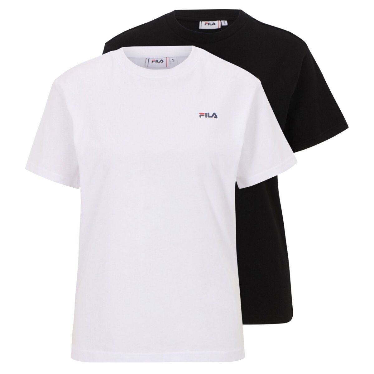 FILA Damen T-Shirt, 2er Pack - BARI Tee double pack, Cotton, 35,00 €