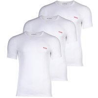 HUGO Herren T-Shirt, 3er Pack - Rundhals, kurzarm, Logo,...