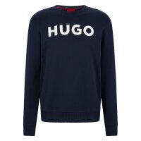 HUGO Herren Sweater - DEM, Sweatshirt, Rundhals, French...