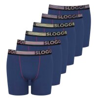Sloggi Herren Long Boxer Shorts, 6er Pack - GO ABC...