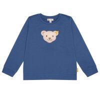 Steiff Kinder Sweatshirt - Teddy-Applikation, Quietscher,...