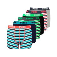 PUMA Boys Boxer Shorts, 6 Pack - Basic Boxer ECOM, Cotton...