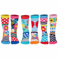 United Oddsocks Kids Socks, 6 Individual Socks - Gift...