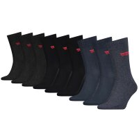 LEVIS Unisex 9 Pack Sports Socks - Regular Cut BATWING...