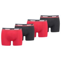 LEVIS Herren Boxer-Shorts, 4er Pack - Sportswear Logo...