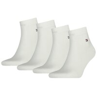 TOMMY HILFIGER Herren Quarter Socken, 4er Pack - Sneaker, Unifarben, 39-49