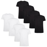 Bamboo basics Herren T-Shirt RUBEN, 4er Pack - Unterhemd,...