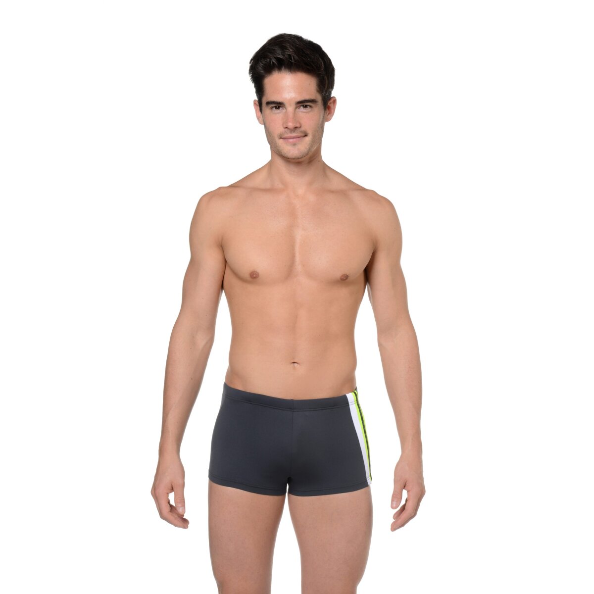 HOM Badepants Herren Dive Swim Shorts Badehose - Grau/Weiß, 29,95 €