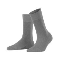FALKE Womens Socks - Sensitive New York, Cuff, Logo,...
