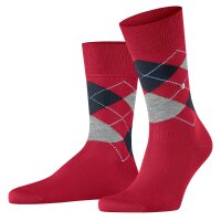 Burlington Mens Socks - Manchester, Diamond Pattern, Organic Cotton