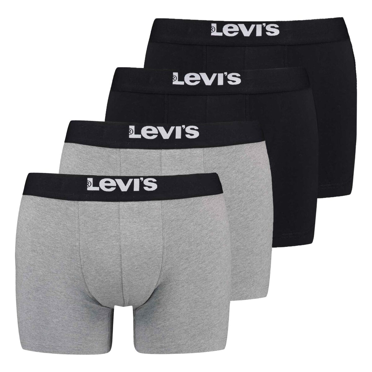 LEVI'S Herren Boxer Shorts - 4er Pack
