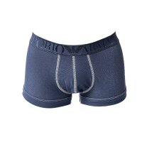 Emporio Armani Mens Shorts Men Knit Trunk - Blue