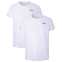 Pepe Jeans Mens T-Shirt, 2-Pack - Top, Cotton, Logo,...