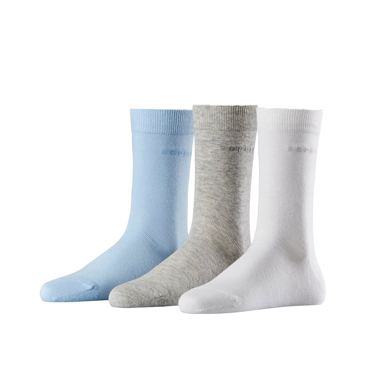 Esprit Damen Socken Solid-Mix 3er Pack; Einheitsgröße 36-41 - Farbena