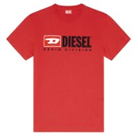 DIESEL Mens T-Shirt - T-DIEGOR-DIV HEMD, Cotton, Round...