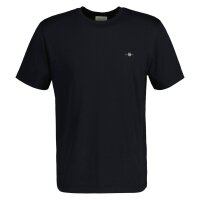 GANT Mens T-shirt - REGULAR SHIELD, round neck, short...