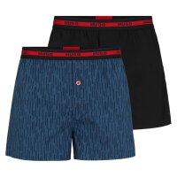 HUGO Mens Boxer Shorts, 2 Pack - Woven Boxer Twin Pack,...