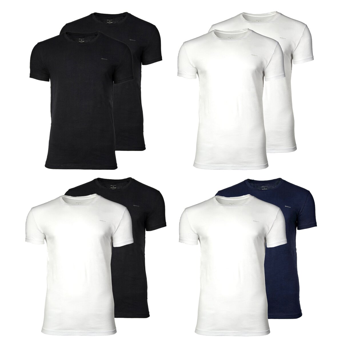 GANT Herren T-Shirt, 2er Pack - C-NECK T-SHIRT, 49,95 €
