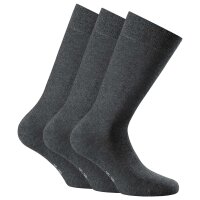 Rohner Basic Unisex Socks, 3-pack - Cotton II, short...