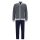 hajo mens homewear suit, 2-piece set - Klima-Komfort, jacket and trousers, cotton mix