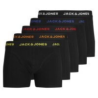 JACK&JONES Herren Boxershorts 5er Pack - JACBLACK...