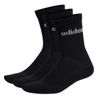adidas unisex socks, 3-pack - Linear Crew Cushioned,...