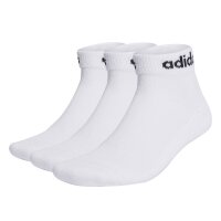adidas Unisex Quarter Socken, 3er Pack - Linear Cushioned...