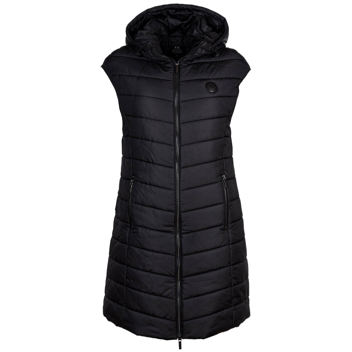 Armani Exchange Ladies Down Vest Sleeveless Quilted Vest 207 95