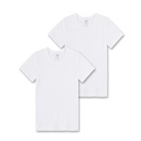 Sanetta Kinder Unterhemd, 2er Pack - T-Shirt, Kurzarm,...