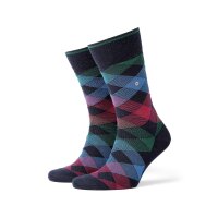 Burlington Mens Socks NEWCASTLE - New Wool, Clip, Rhomb,...