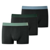 SCHIESSER mens boxer shorts 3-pack - series "95/5", pants, logo waistband