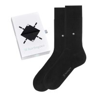 Burlington Mens Socks, 2 Pack - Basic Gift Box - Plain 2...