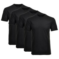 RAGMAN Herren T-Shirt 4er Pack - 1/2 Arm, Unterhemd,...