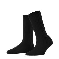 FALKE Womens socks - Cosy Wool Boot, short socks, plain,...