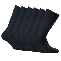 Rohner Basic Unisex Socken, 6er Pack - Cotton II,...