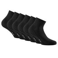 Rohner Basic Unisex Quarter Socken, 6er Pack - Sneaker...