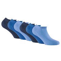 Rohner Basic Unisex Sneaker Socken, 6er Pack - Invisible...