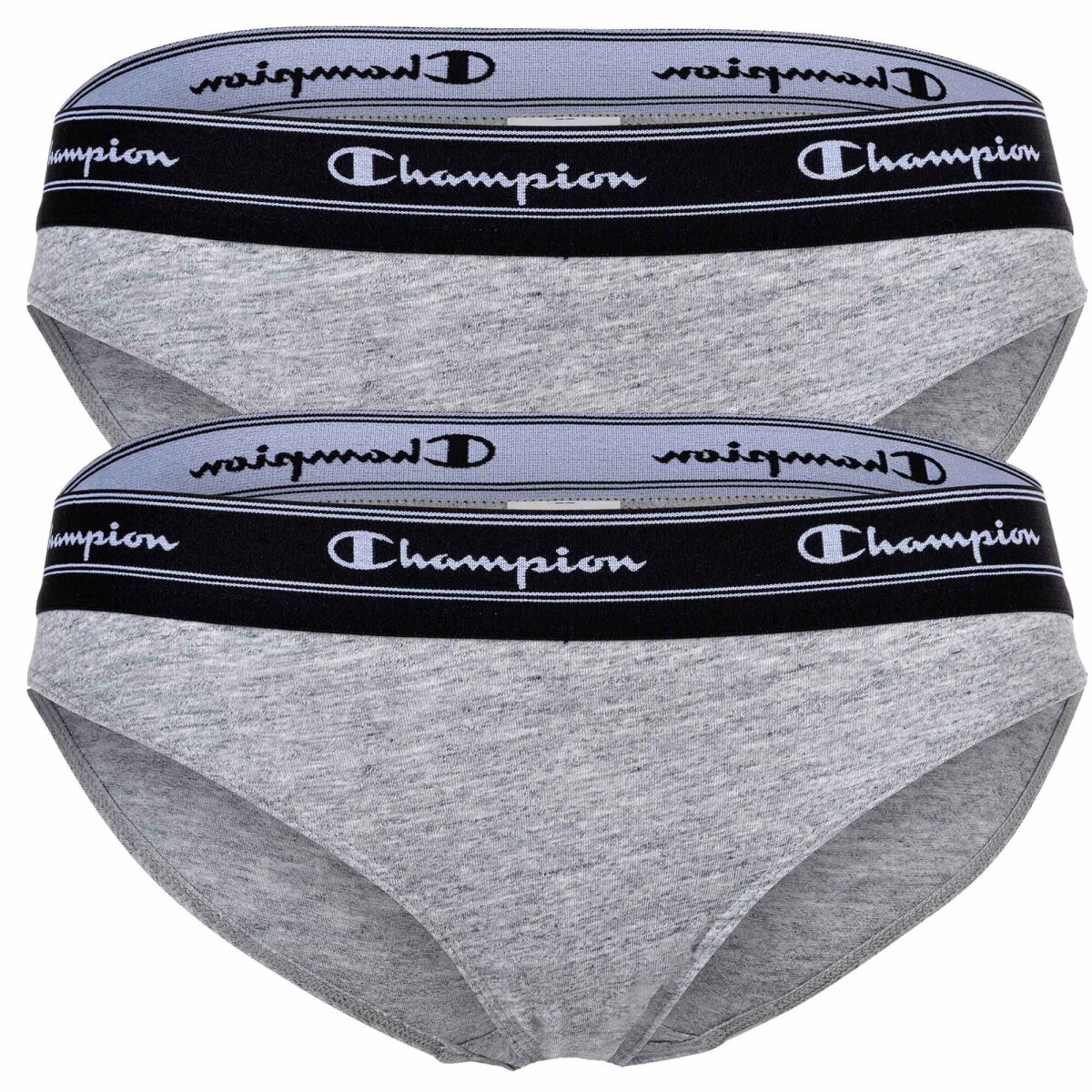 Champion women s bikini briefs 2 pack Plain with logo waistband