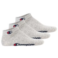 Champion Unisex Socken, 3er Pack - Quarter Socken, Basic, Logo