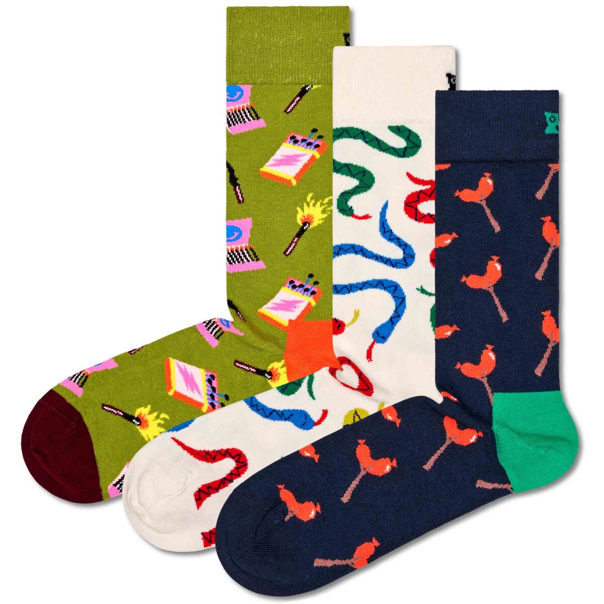 Socks 39,95 3er Happy Geschenkbox, € Special Socken, Farb-Mix, - Unisex Pack