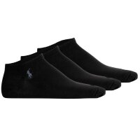 POLO RALPH LAUREN Mens Sneaker Socks, 3-Pack - GHOST PED PP-SOCKS-3-PACK, Logo, One Size