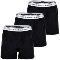 POLO RALPH LAUREN Mens woven boxer shorts, 3-pack -...
