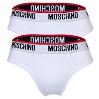 MOSCHINO Herren Micro Slips 2er Pack - Unterhose,...