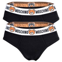 MOSCHINO mens briefs 2-pack - Underbear, pants, cotton...