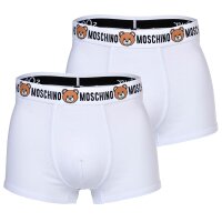 MOSCHINO Mens Trunks 2-pack - Underbear, Underpants, cotton blend, plain