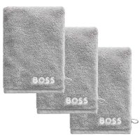 BOSS wash glove, 3-pack - PLAIN, flannel, terry...