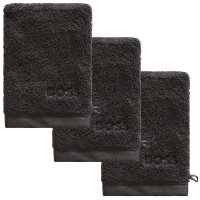 BOSS wash glove, 3-pack - LOFT, flannel, terry towelling,...